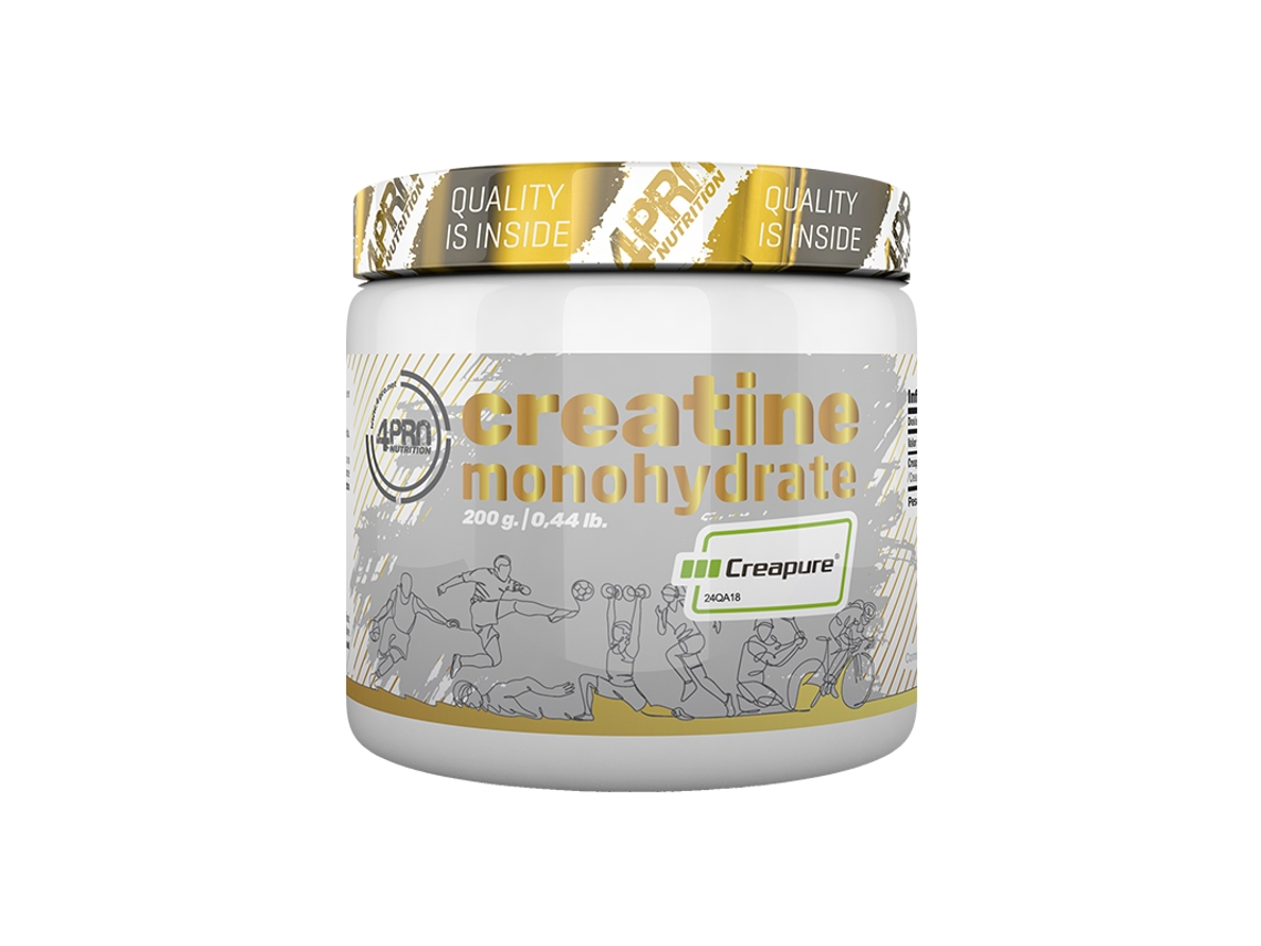 Creatine Monohydrate Creapure® 200 Grms 4 Pro