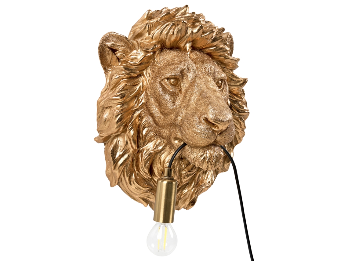 Candeeiros De Parede Leão Simba Dourado Beliani
