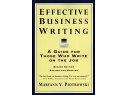 Livro Effective Business Writing de Maryann V Piotrowski (Inglês)