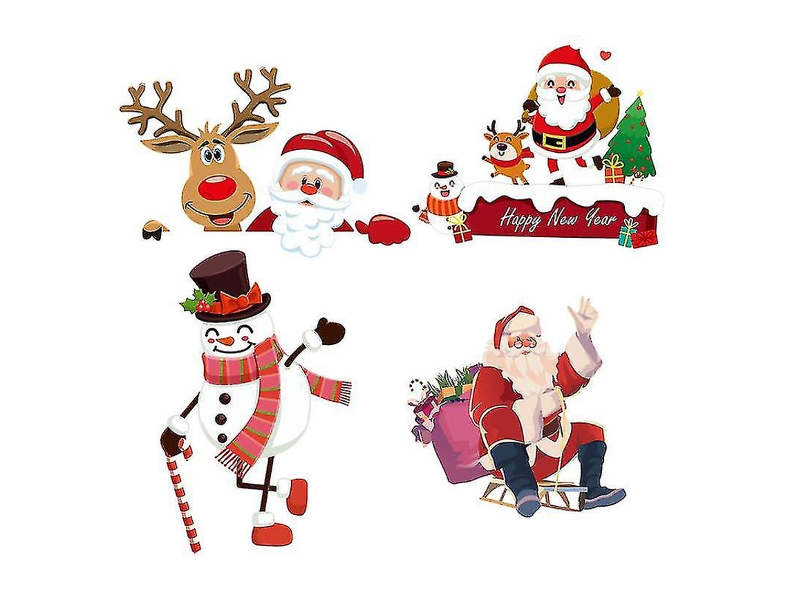 Adesivos De Interruptor De Natal Para Mover Paredes Fofas Bd Aquaforge