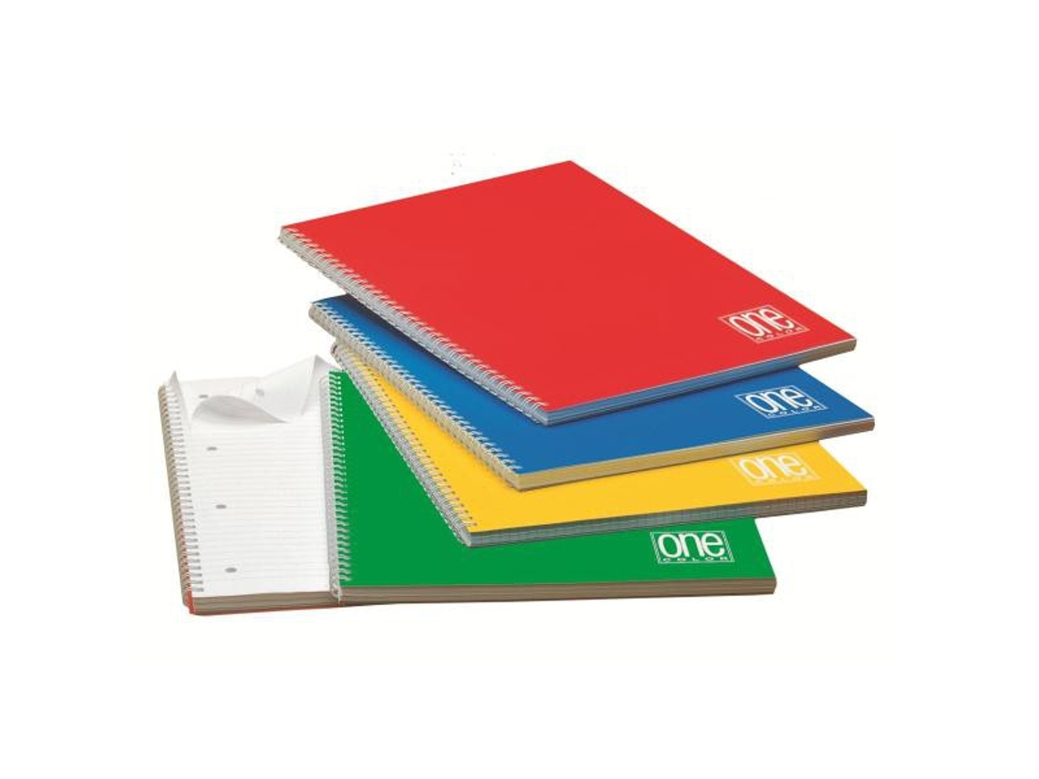 BLASETTI Caderno One Color e Bloco Multicolor