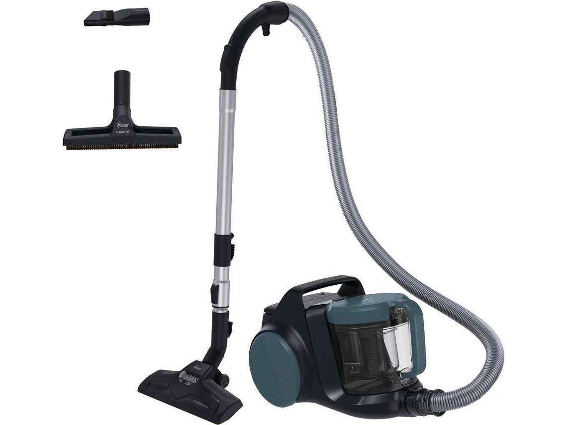 Aspirador sem Saco HOOVER HP210H 011 HP2 HOME  (72 db - 2.5 L - Urban Black)