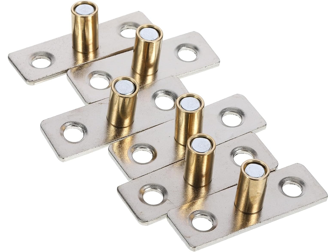 Conjunto De Guias Deslizantes Para 6 Ou 8 Portas, Peso Médio, Metal Resistente, Com Cabeçote.