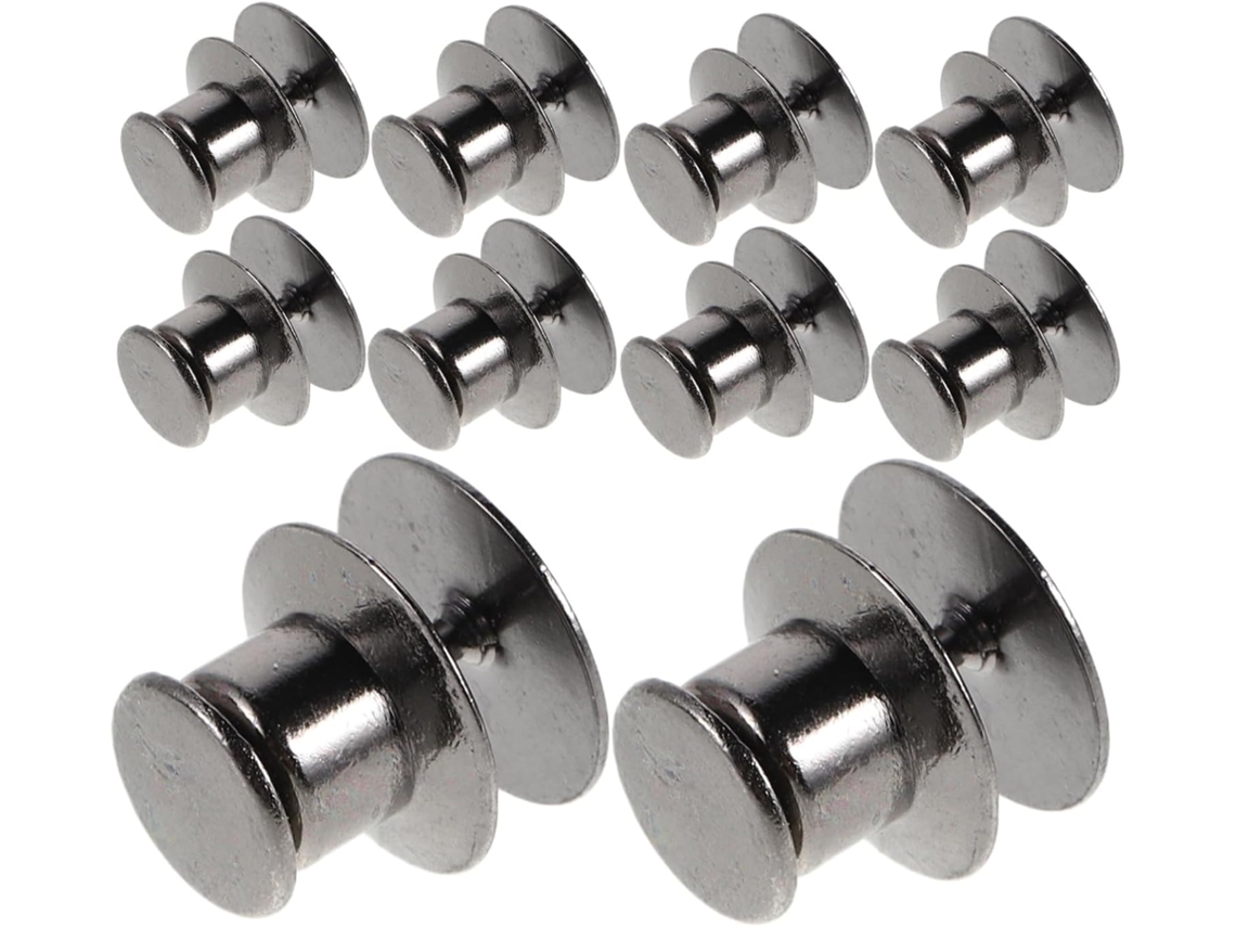 Conjunto De 30 Alfinetes Segurança Metal Com Base Plana Para Crachás, Duráveis Para Uso Externo E Projetos De Artesanato