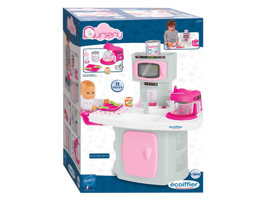 Cozinha De Brinquedo Ecoiffier Para Boneca Bebê Com Acessórios Cozinha De Brincar