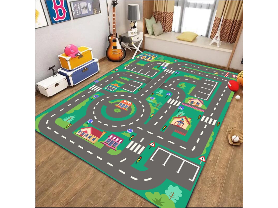 Tapete de salto Chrui - Transporte urbano, lavável e com superfície de secagem rápida - 50*80cm - Track 06