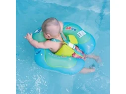 Bóia para Bebê Bóia Inflável para Piscinas Azul Xl 3 Brinquedos de Banho