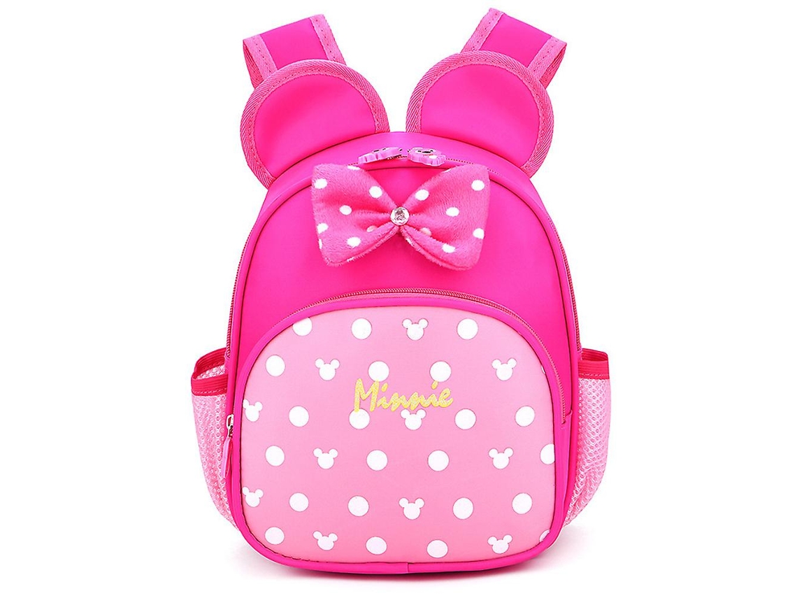 Mochila 3d Da Minnie Mouse Disney Para Crianças, Meninos E Meninas. Fofa De Desenho Animado, Ideal Viagens Escola, Além Ser Perfei Aquaforge