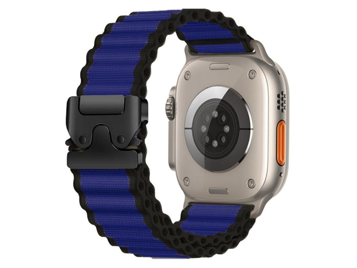 Bracelete Apple Watch Nylon Canelado Largo Off Road XIAOMOYU