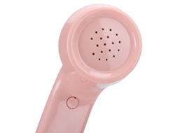 Telefone Vintage Com Fio De Alta Definição E Qualidade De Chamada Para Escritório Doméstico Rosa Slowmoose