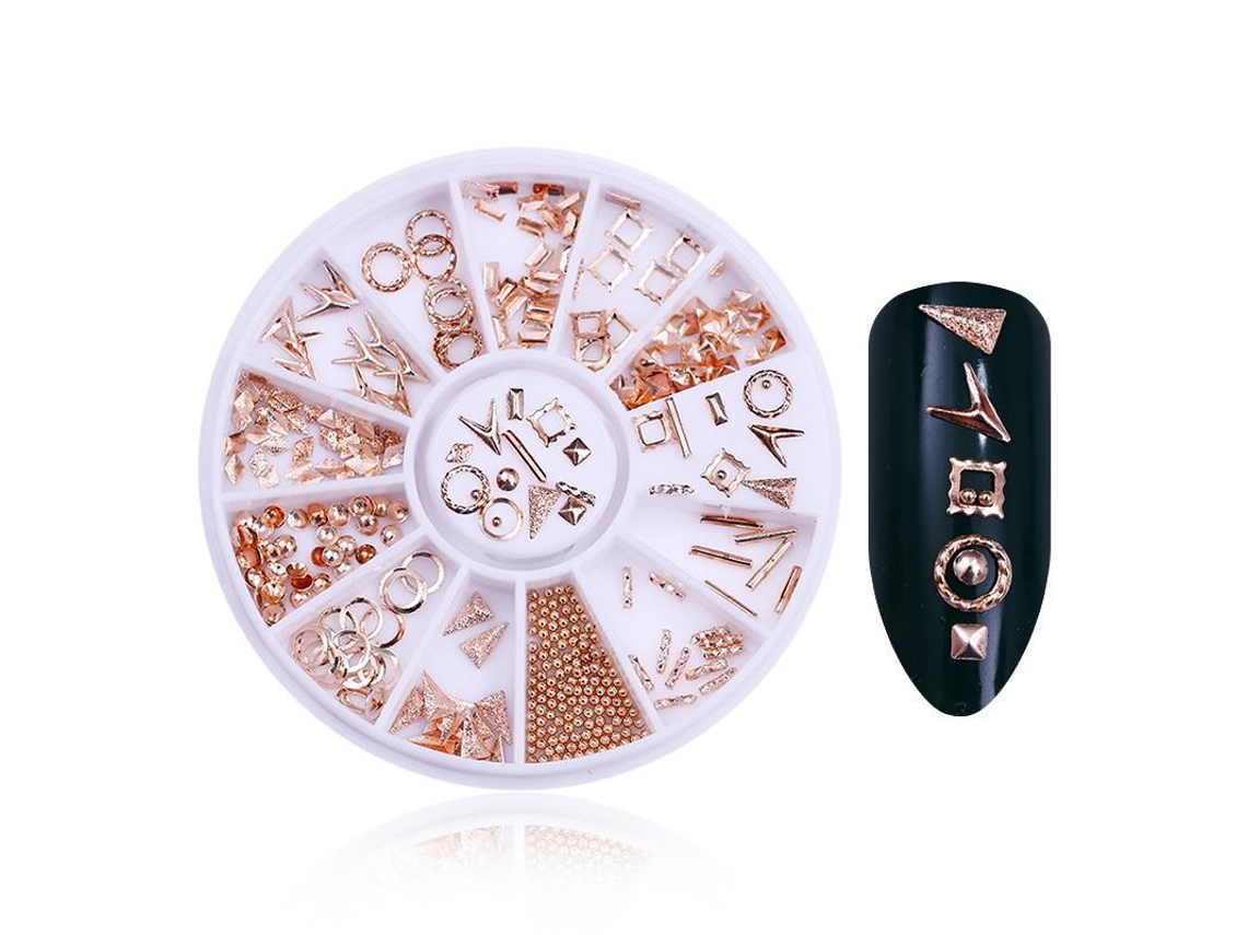 Acessórios para Unhas Decoradas com Strass, Cristais e Aplicações de Strass. MDUG
