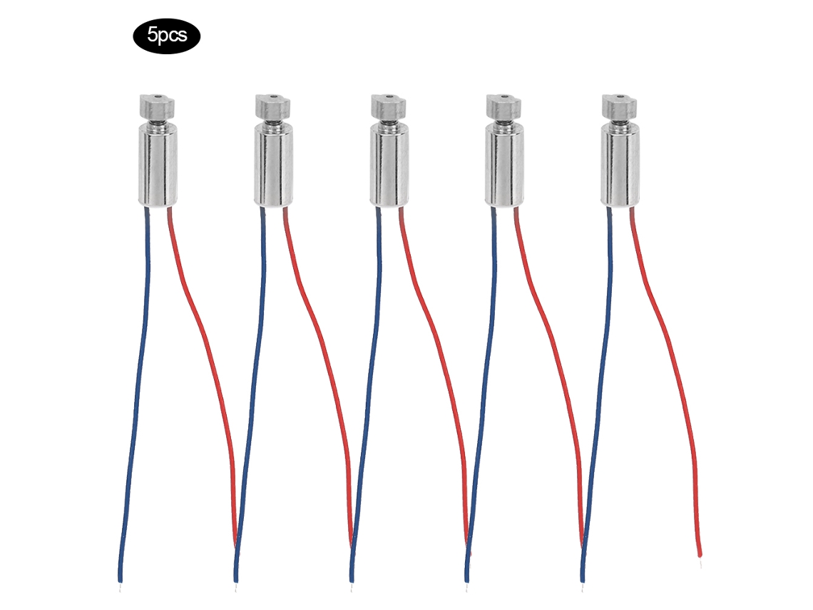 5pcs Motor Vibratório Sem Núcleo Miniatura de Cobre para Telefone Móvel | S/MARCA