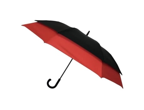 Guarda-Chuva Lugar, Resistente Unissexo SMATI Ultra Vento Pongee Poliéster Preto (130 cm)