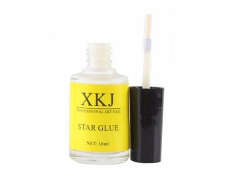 1 frasco de cola em gel de 16ml Galaxy Star para transferência de folhas adesivas, pontas para manicure DIY Art Lalic