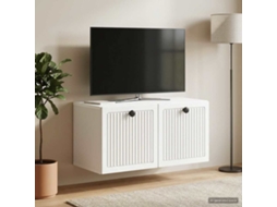 Vidaxl Gabinete De Tv De Parede Branco 59,5 X 31 X 30 Cm