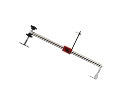 Nível A Laser Laxiscreed Com Suporte Ajustável Universal Para Instalação Em Rods Redondos