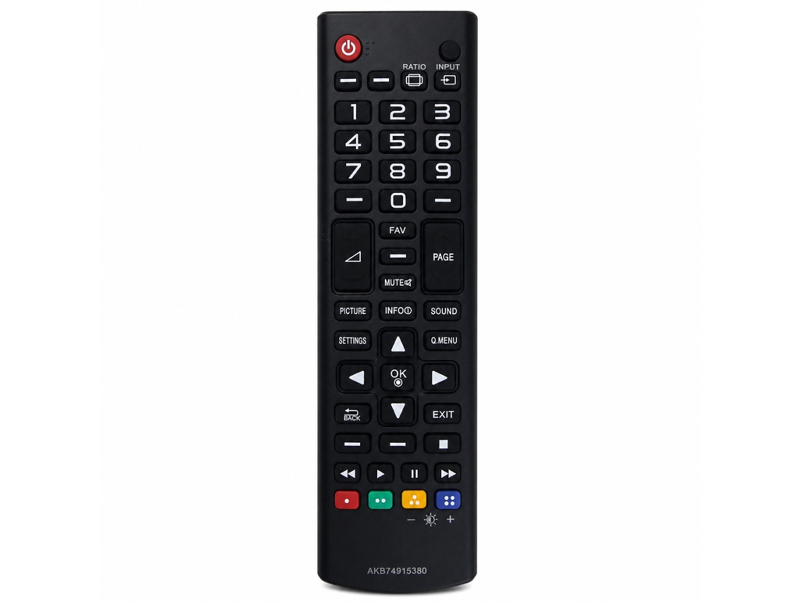 Comando À Distância De Substituição Para Tv Compatível Com Lg Akb74915380_zhd