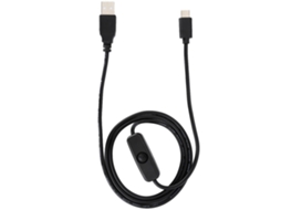 Cabo De Conexão De Energia (com Interruptor, Adequado Para Raspberry Pi 4)