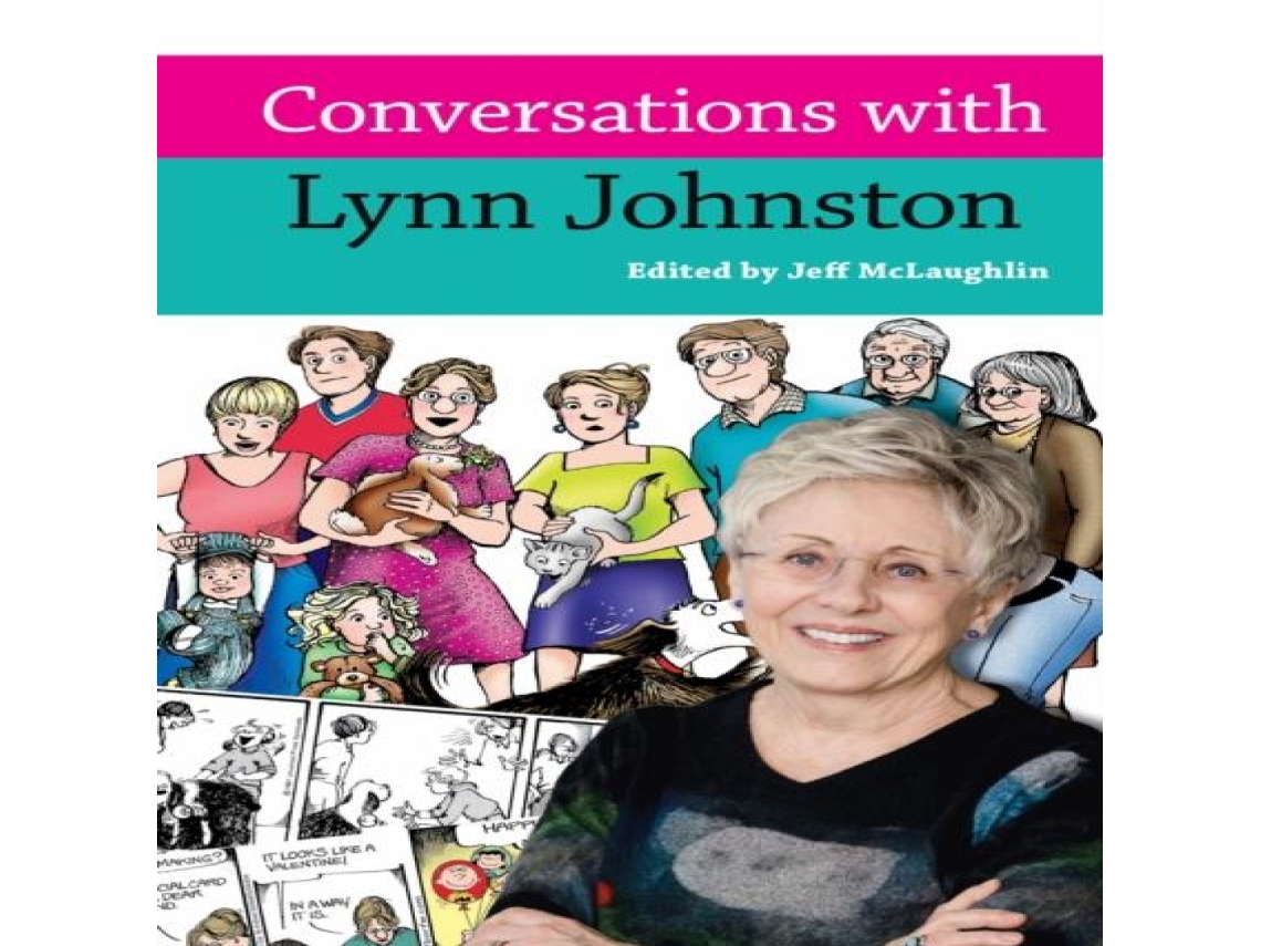 Livro Conversations with Lynn Johnston de Jeff McLaughlin (Inglês)