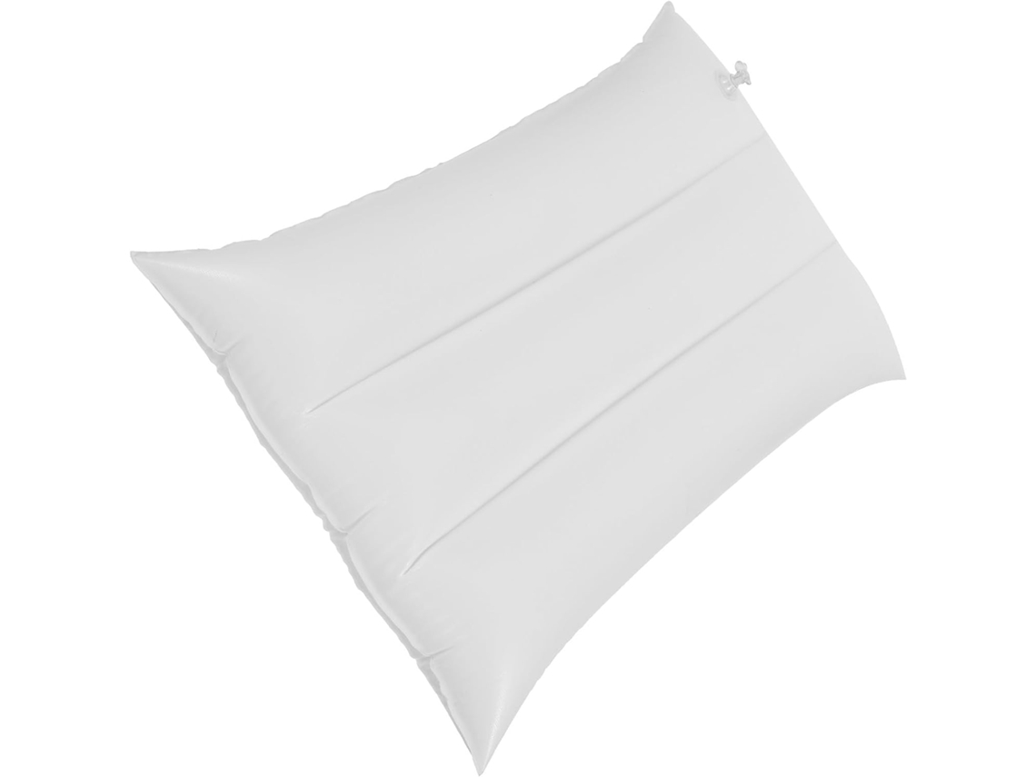 Almofada De Viagem Inflável Em Pvc Branco, Multifuncional, Ergonômica