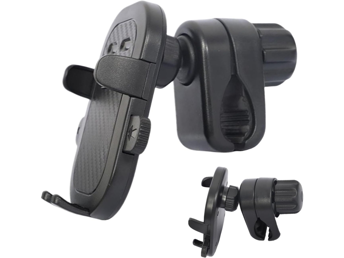 Suporte Para Smartphone Para Carrinho De Compras, Clipe Giratório