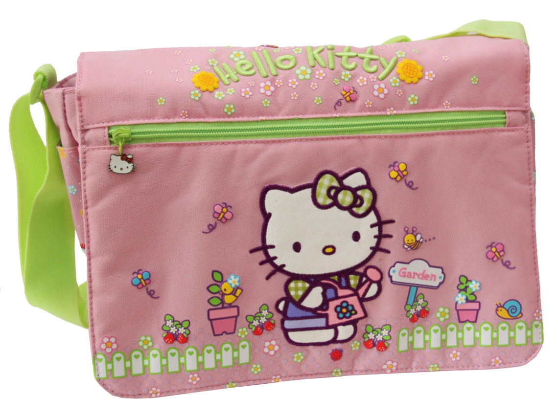 Pasta Mensageiro Hello Kitty Garden