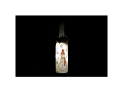 Garrafa Led Dkd Home Decor Cristal Natal 2 Pcs 7.5 X 7.5 X 30 Cm