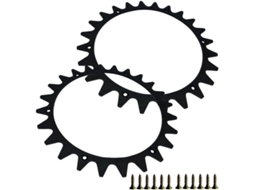 2 Lâminas De Cortador De Grama Worx Wr153e Wr155e Wr147e.1 Wr148e Para
