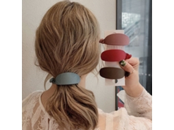 2 Pinzas Para El Pelo Con Forma De Plátano, De Acrílico, Elásticas, Estables, Para Mujer, Accesorios Para El Cabello