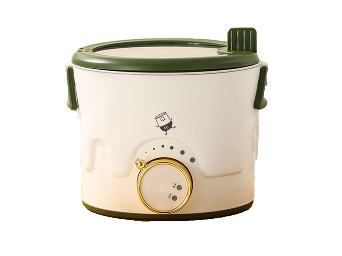 Cozinhadeira elétrica multifuncional mini panela elétrica antiaderente para ramen macarrão sopa ovo