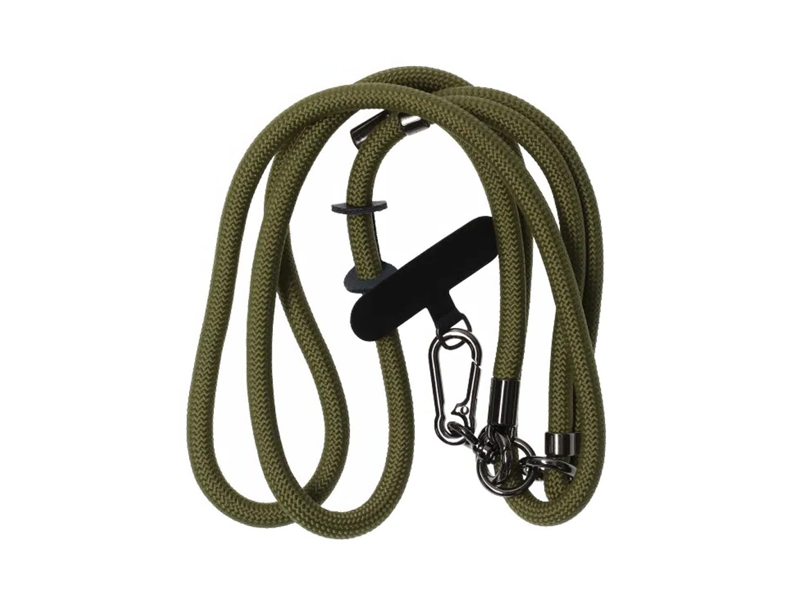 Coleira Veicular Universal Ajustável - Verde Militar
