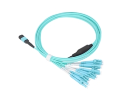 Cabo Fibra Jumper 12 Core, MPO LC, Resistente, S/MARCA