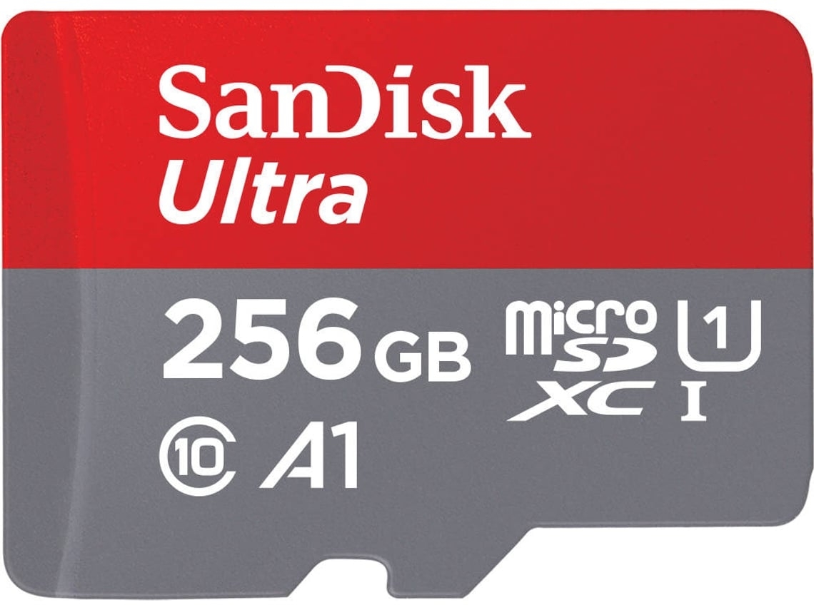 Cartão de Memória Micro SDXC SANDISK Ultra 256 GB (Outlet Caixa Aberta)