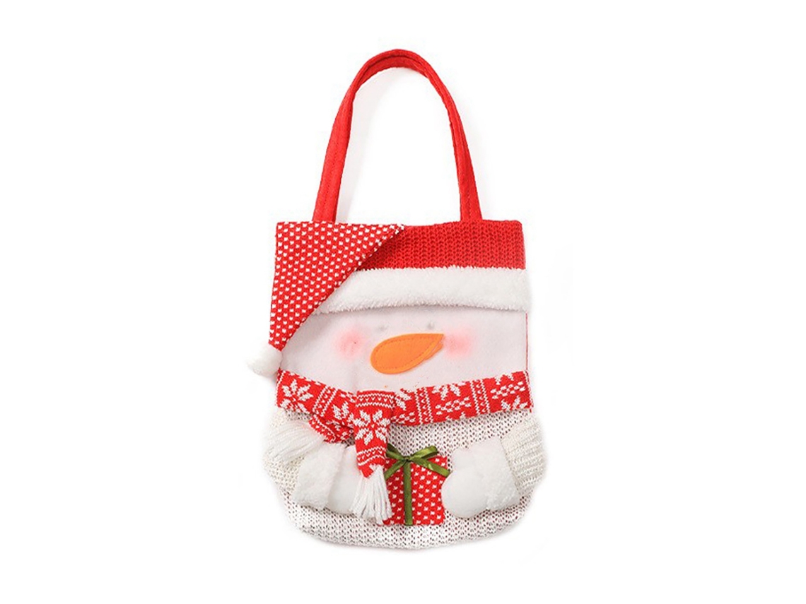 Bolsa De Doces De Natal Cartoon Fofa Para Festas