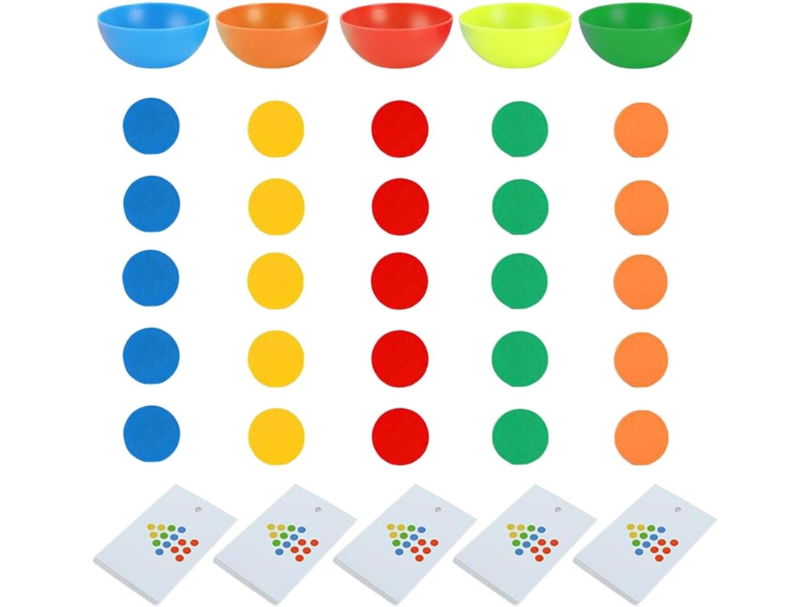 Jogo De Classificação Cores Para Crianças: Desenvolvimento Cognitivo