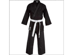 Uniforme De Judô Esportivo Em Algodão Para Estudantes Preto Yvan Black Brilvibera