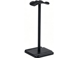 Suporte Genérico Para Fone De Ouvido Mesa, Com Haste De Alumínio E Base Antiderrapante Em Abs, Compatível Com Todos Os