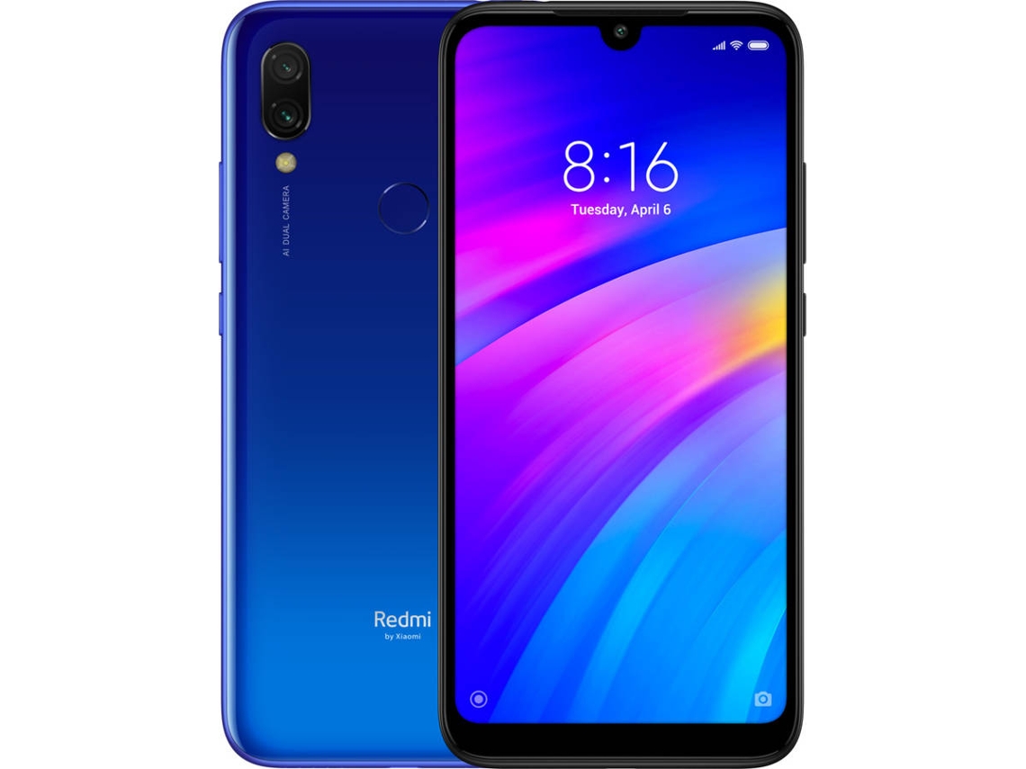 Smartphone XIAOMI Redmi 7 (6.26'' - 3 GB - 32 GB - Azul)