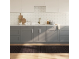 Vidaxl Tapete Retangular 80x300 Cm Bambu Castanho-escuro