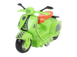 Primerox modelo de Motocicleta de Liga Metálica para Mulheres Colecionável Decorativo Verde