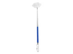 Rede de Pesca Telescópica Aço Inox Nylon Peixe Camarão