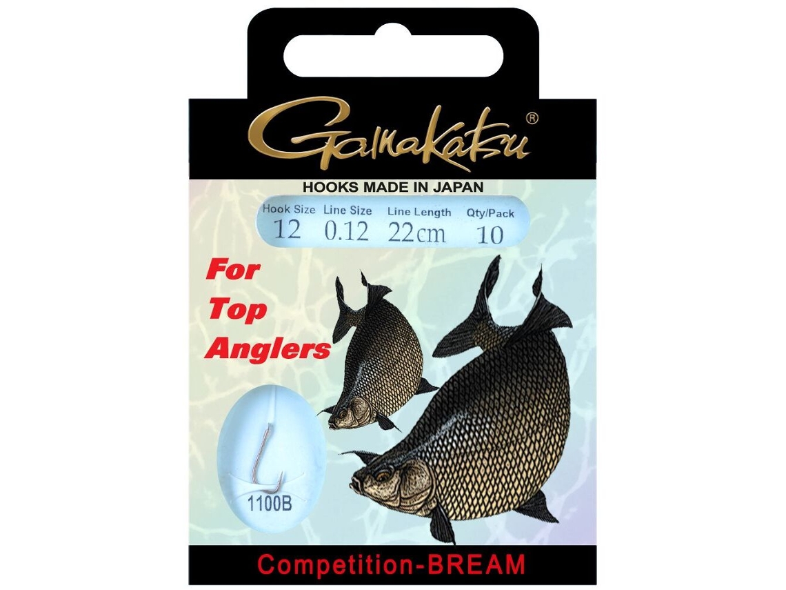 Gancho GAMAKATSU Competition Bream Ls-1100 22 Cm