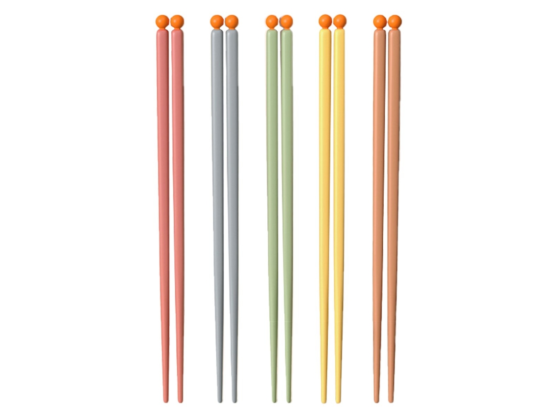 Kit com 5 pares de absorventes higiênicos reutilizados de 24 cm com núcleos variados.