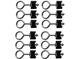 2026 tornillos Redondos para Fijar Accesorios (12 Unidades)