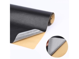 Couro Autoadesivo, Adequado para Reparo de Sofás, Móveis, Mesas e Cadeiras, Material de Couro Artificial Pu. MDUG (preto 50x90cm)