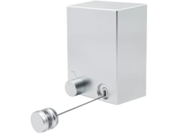 Varal Retrátil Lurelia, Extensível, Antiderrapante, De Parede, Para Interior E Exterior, Para Varanda, De Aço Inoxidável, 2 M