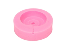 Molde De Silicona Para Velas Aromáticas Com Forma De Biscoito Para Diy Resina Epoxi Sabão Pastel