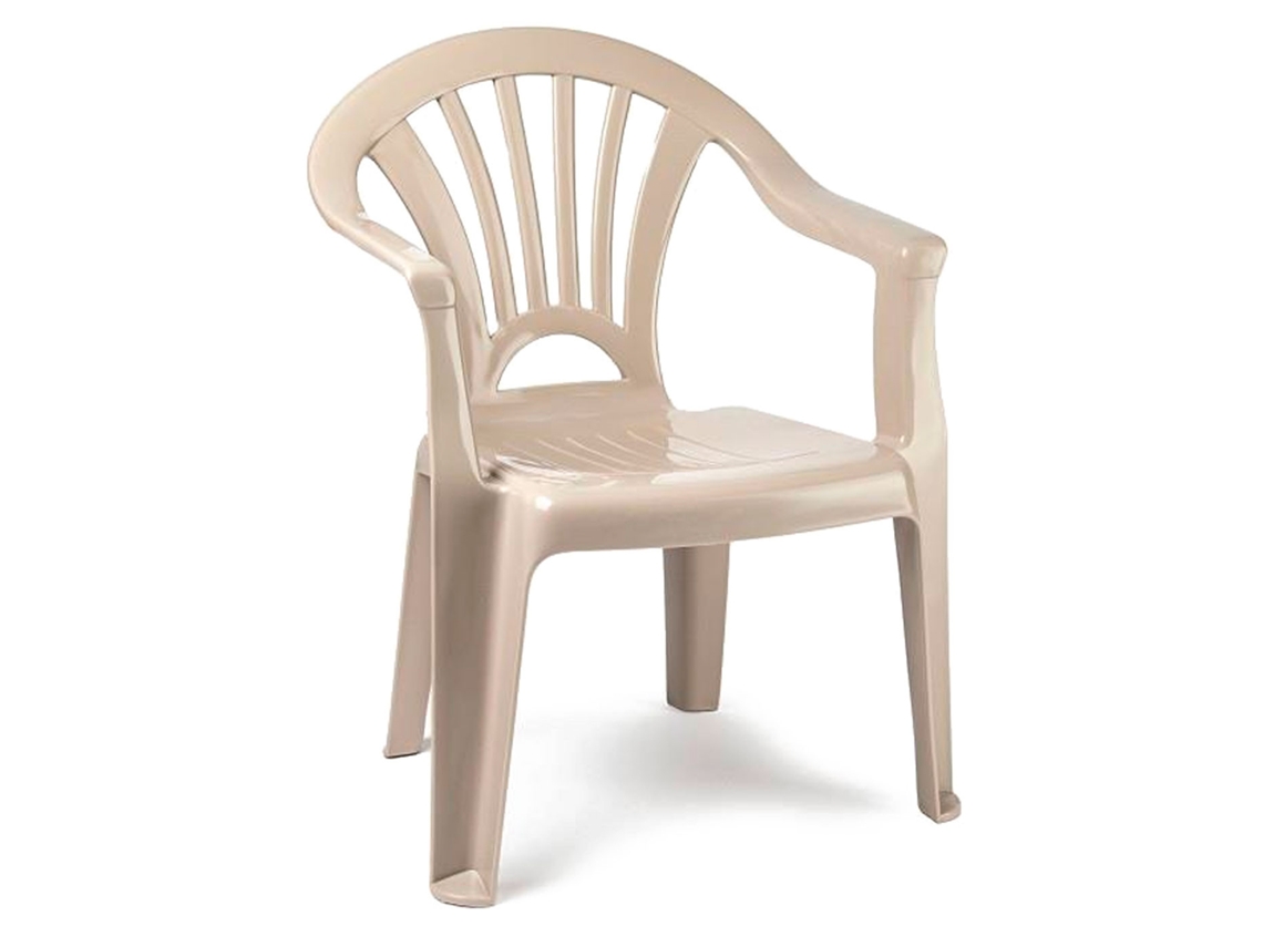 Cadeira Infantil Modelo Tipi Fabricado Na Espanha Leve E Fácil De Transportar Ideal Para Brincar, Ler E Desenhar 50 X 35 X 28 Cm Cor Marrom Acan