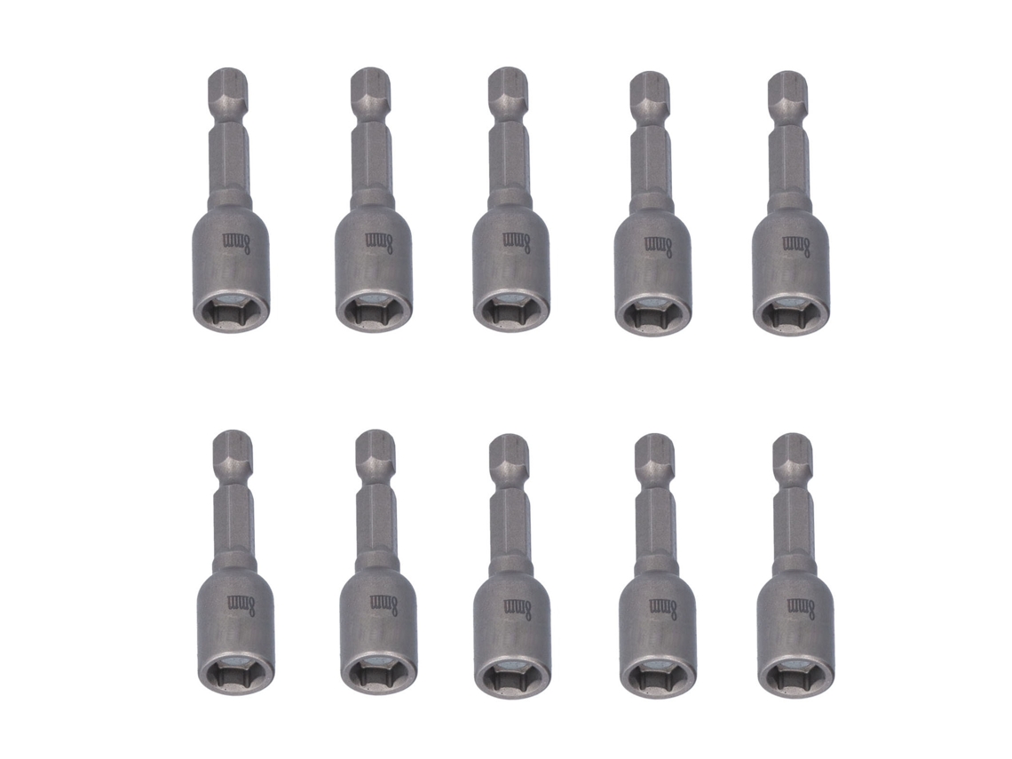 Conjunto De Chaves De Fenda Com Porca Magnética Laxiscreed Para Porcas De 8mm