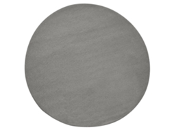 Alfombra Beliani Vasco De Lana Gris 140x140